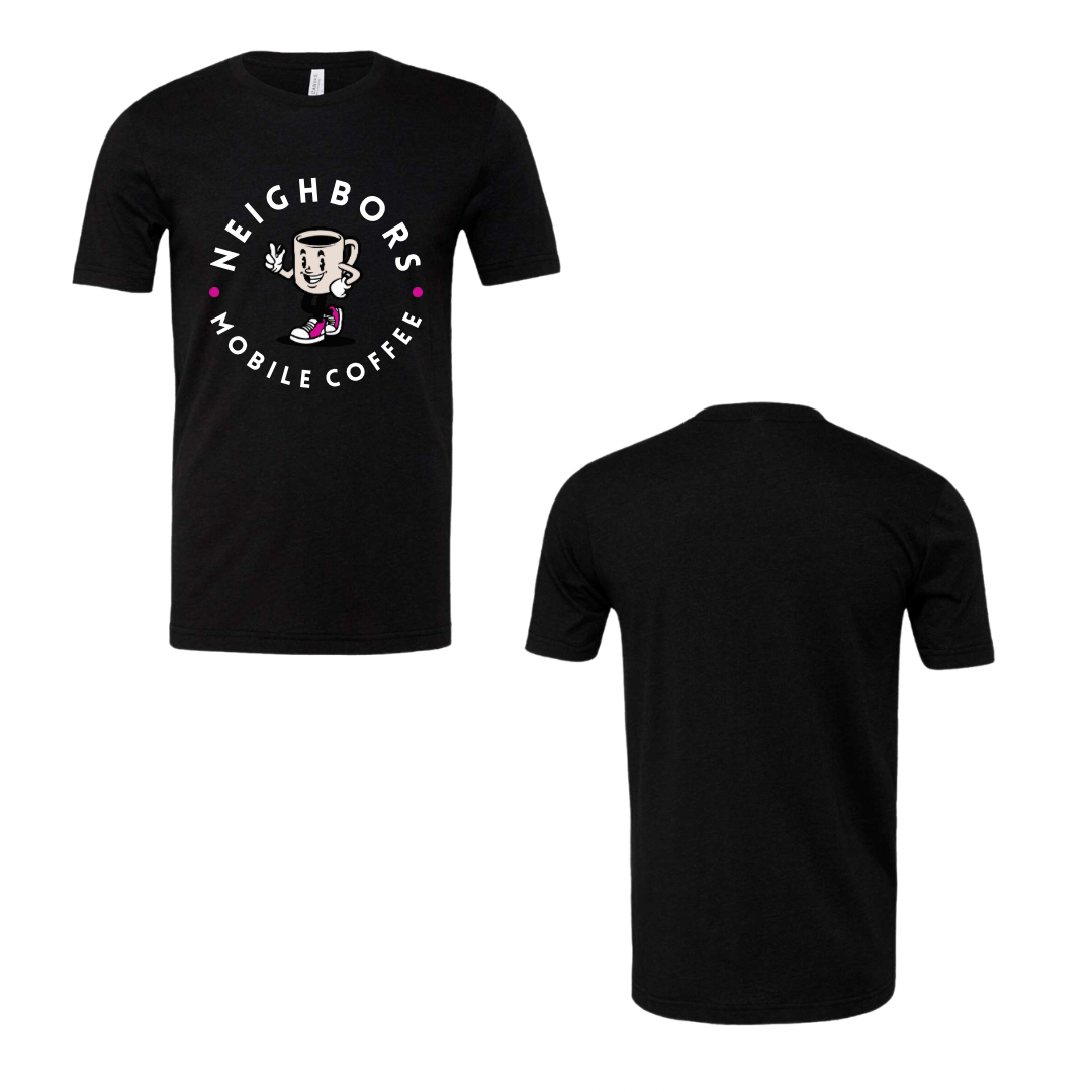 Neighbors Logo FRONT ONLY -BELLA + CANVAS - Women’s Relaxed Jersey Tee