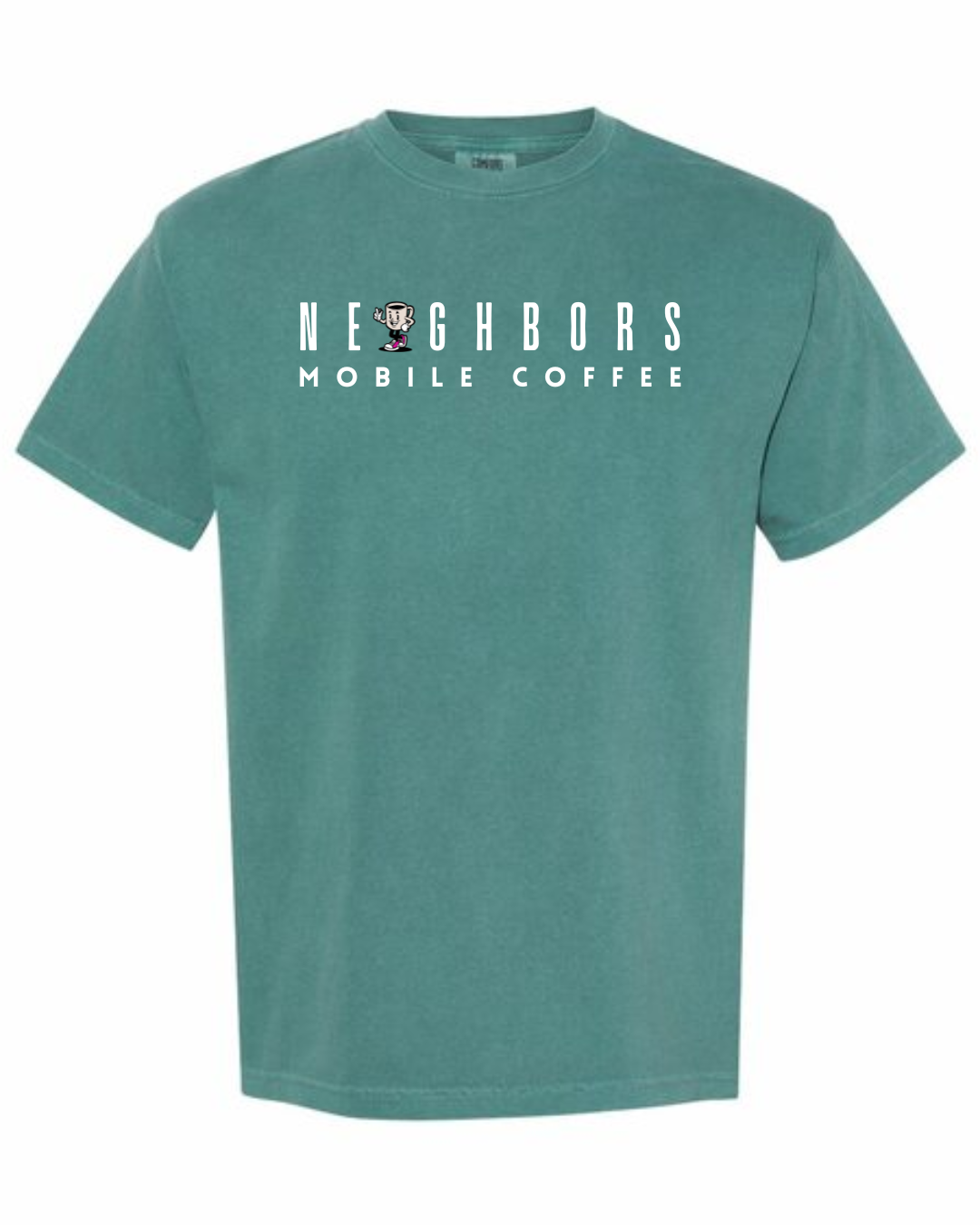 Neighbors Lettering Tee - Comfort Colors